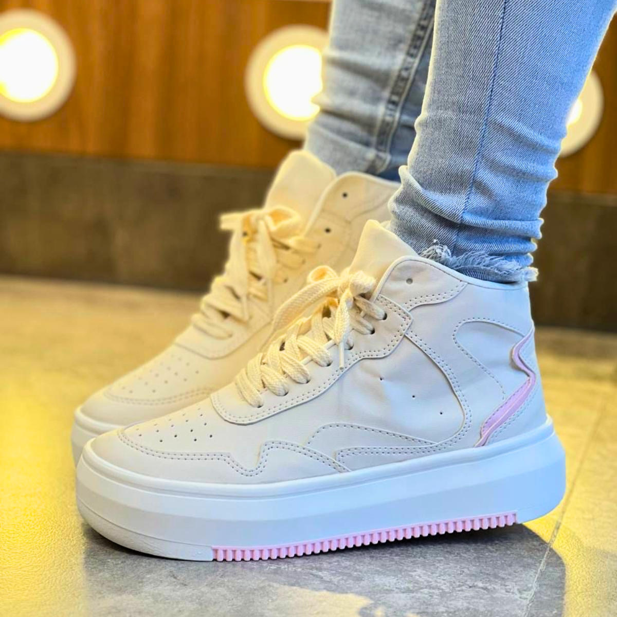 tenis para mujer en bota color beige Comprar tienda onlineshoppingcenterg Colombia centro de compras en linea